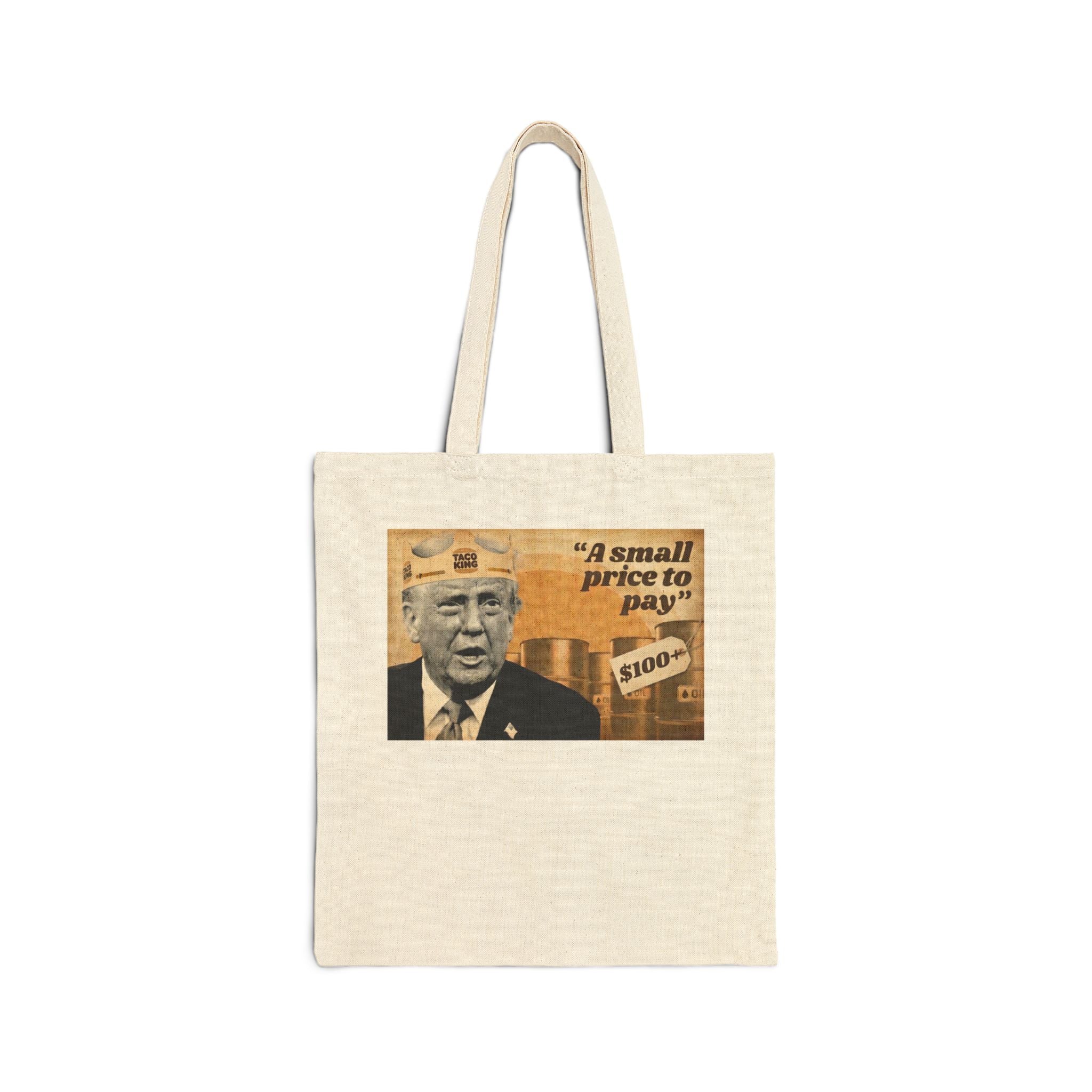 Cotton Canvas Tote Bag